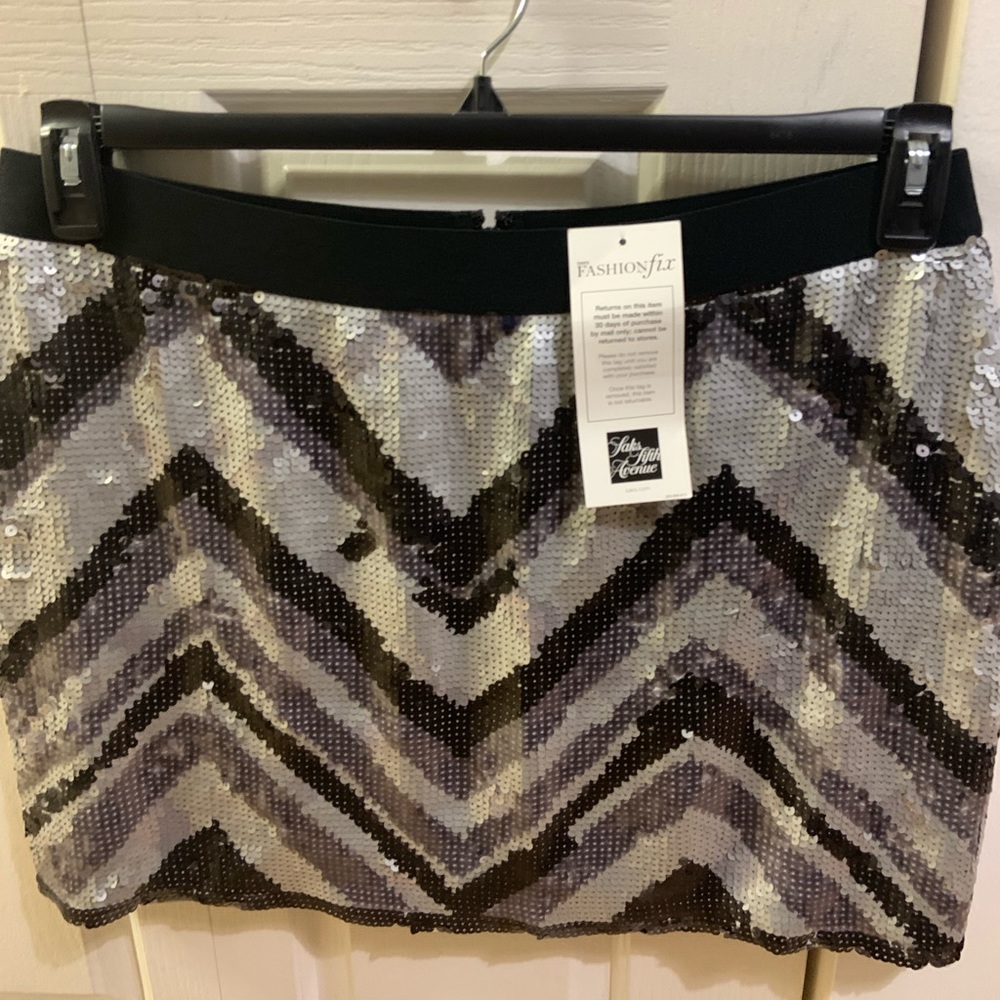 BCBG sequin skirt